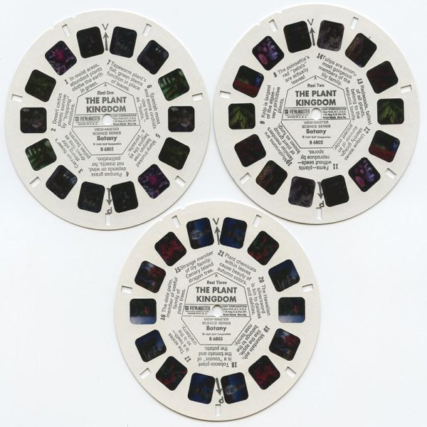 The Plant Kingdom - Botany - View-Master 3 Reel Packet - vintage - (B680-G1A) Online