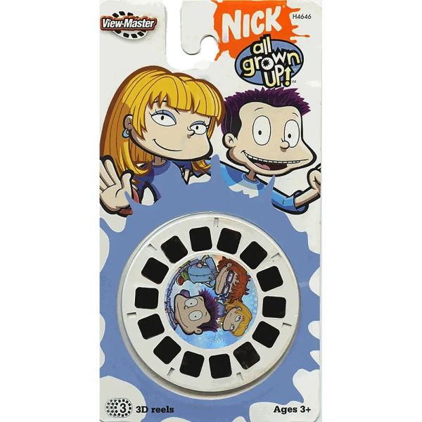 Nick - All Grown Up! - View-Master 3 Reel Set on Card - NEW - H4646 Hot on Sale