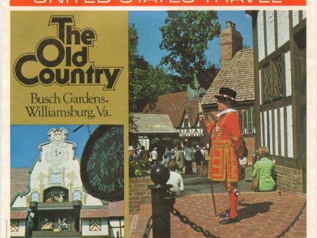 The Old Country - View-Master 3 Reel Packet - 1970s views - vintage - A822-G5A Cheap