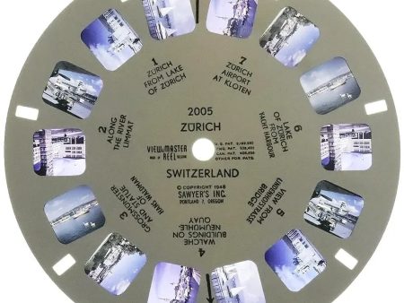 Zurich, Switzerland - View-Master Printed Reel - 1948 - vintage - #2005 Online now