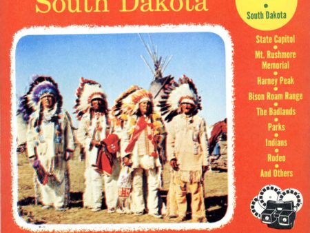 South Dakota - State -View Master  3 Reel Packet - 1950s views - vintage - (PKT-SD123-S3) Online Hot Sale