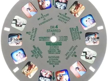 DR 4 - Starred In View-Master Stereo  - View-Master Demonstration Reel - 1954 - vintage - (DR-4) Cheap