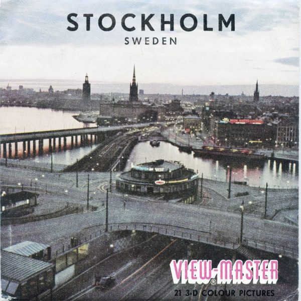 Stockholm - Compatible to View-Master 3 Reel Packet - vintage - C510-BS5 For Discount