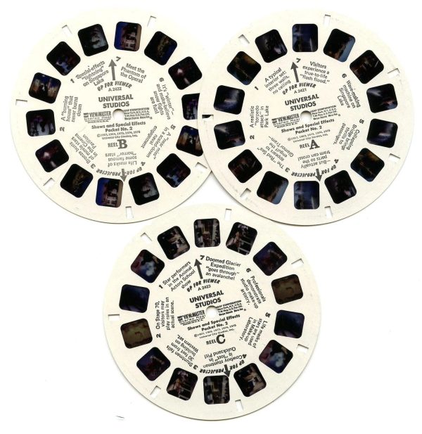 Universal Studios - Shows and Special Effects #2 - California - View-Master 3 Reel Packet - 1970s - vintage - (A242-G5B) Hot on Sale