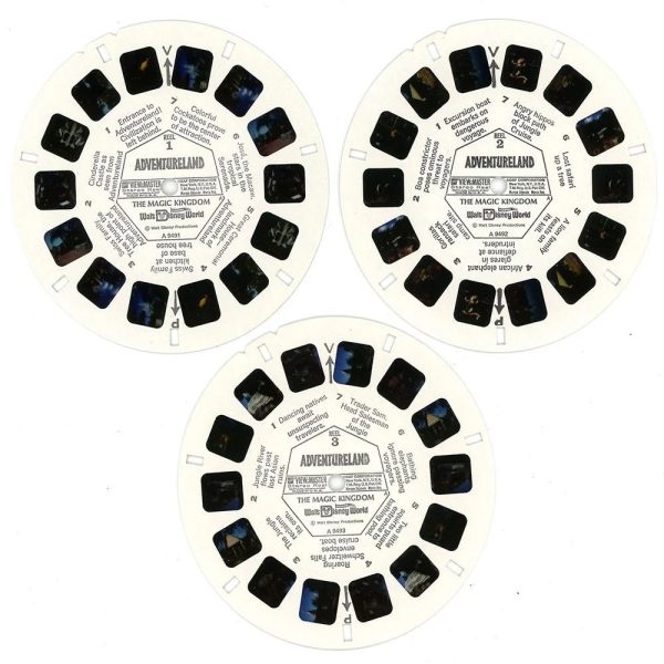 Adventureland - View-Master 3 Reel Packet - 1970s Views - Vintage - (ECO-A949-G3A) Supply