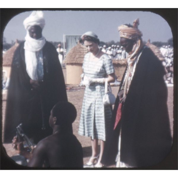 Queen Elizabeth Visits Nigeria - View-Master 3 Reel Packet - vintage - 3765ABC-S2 Discount