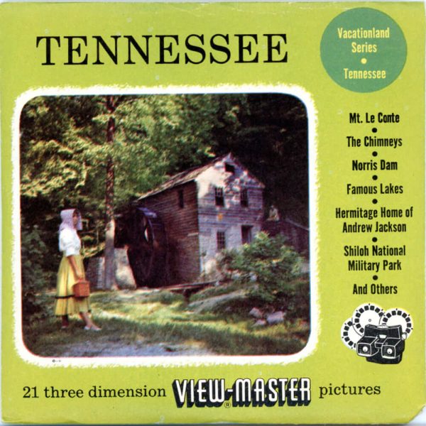 Tennessee -View-Master 3 Reel Packet - 1950s views - vintage - (TN123-S3) Online Hot Sale