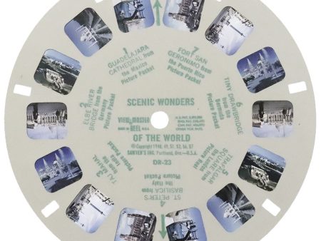 DR-23 - Scenic Wonders of The World - View-Master Single Reel - vintage - (DR-23) Online now