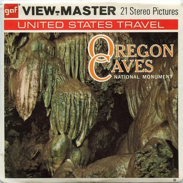 Oregon Caves National Monument  - View-Master 3 Reel Packet - 1970s views - vintage - (PKT-A248-G3B) For Sale