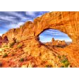 Arches National Park: Turret Arch - 3D Lenticular Postcard Greeting Card - NEW Online Hot Sale