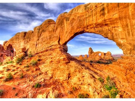 Arches National Park: Turret Arch - 3D Lenticular Postcard Greeting Card - NEW Online Hot Sale