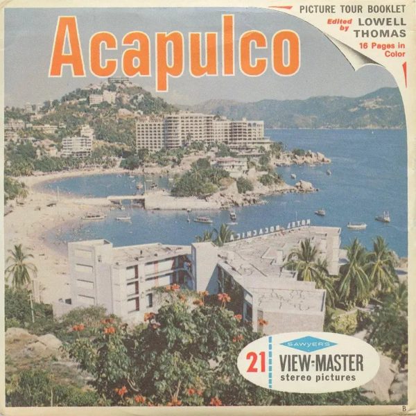 Acapulco - View-Master 3 Reel Packet - 1960s - views - vintage - (B003B-S6B) Online Sale