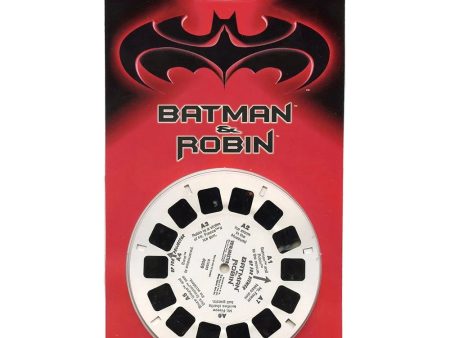 Batman & Robin - View-Master 3 Reel Set on Card - NEW - (VBP-4069) on Sale