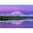 Aurora Borealis #6 - Blue Pink - 3D Lenticular Postcard Greeting Card - NEW Online now