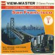 San Francisco California Tour No.1 - View-Master 3 Reel Packet - 1970s views - vintage - (PKT-A166-V1Bnk) Hot on Sale