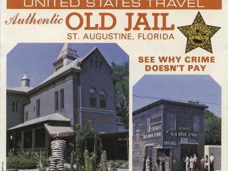 Authentic Old Jail - View-Master 3 Reel Packet - 1970 s - vintage - A938-G3A Online Sale