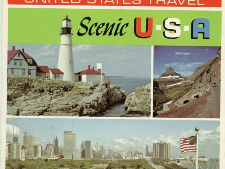 Scenic U.S.A - A996 - View-Master 3 Reel Packet - 1970s views - vintage - (ECO-A996-G3) Sale