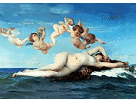 Alexandre Cabanel - The Birth of Venus  - 3D Lenticular Postcard Greeting Card - NEW Sale