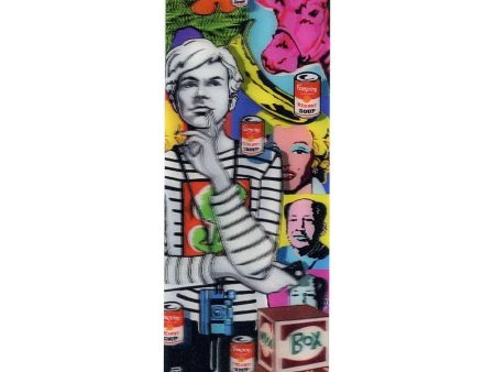 ANDY WARHOL - 3D Lenticular Bookmark - NEW For Discount