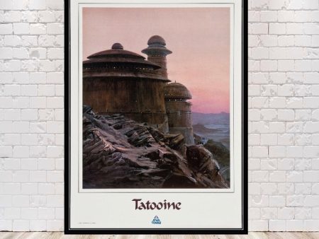 Tatooine Poster Vintage Star tours Poster Sizes 8x10 11x14 13x19 16x20 18x24 Hollywood Studios Poster Star Wars Poster Vintage Disney Poster For Discount