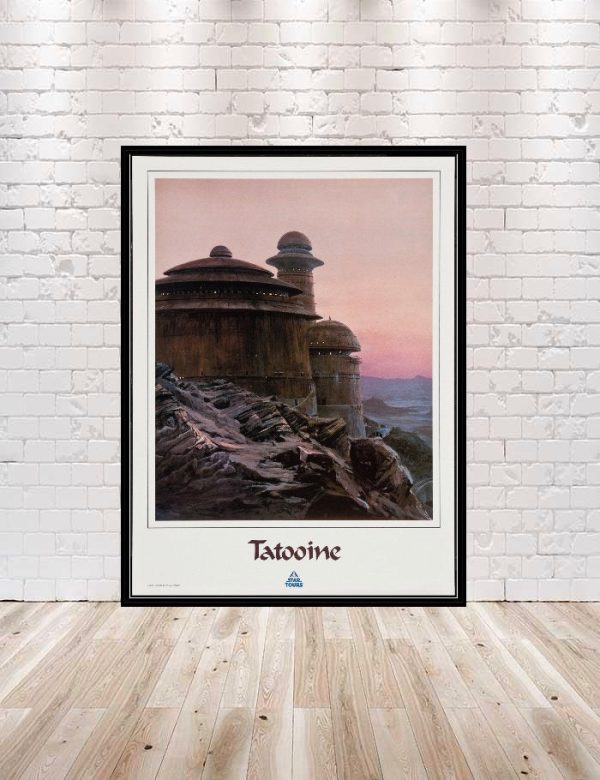 Tatooine Poster Vintage Star tours Poster Sizes 8x10 11x14 13x19 16x20 18x24 Hollywood Studios Poster Star Wars Poster Vintage Disney Poster For Discount