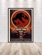 Jurassic Park Poster Universal Studios Poster Vintage Classic Movie Poster T-Rex poster Dinosaur Sale