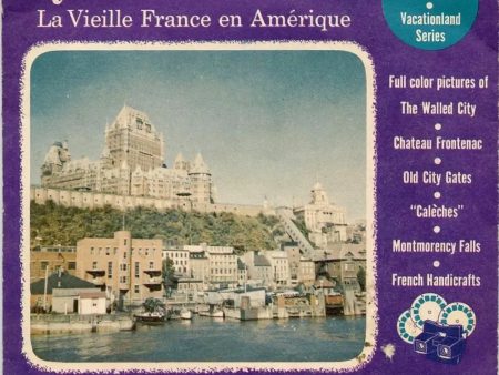 Quebec City - Canada - View-Master Vintage - 3 Reel Packet - 1950s view A050 For Cheap