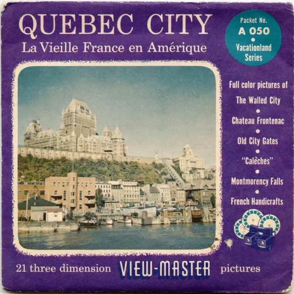 Quebec City - Canada - View-Master Vintage - 3 Reel Packet - 1950s view A050 For Cheap