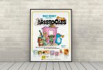 AristoCats Poster Aristocats Movie Poster Vintage Disney Poster Disney Movie Poster Attraction Poster Disney World Poster Disneyland Poster For Sale