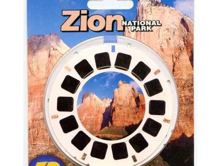 Zion - National Park - View-Master 3 Reel Set on Card - NEW - (VBP-5064) on Sale