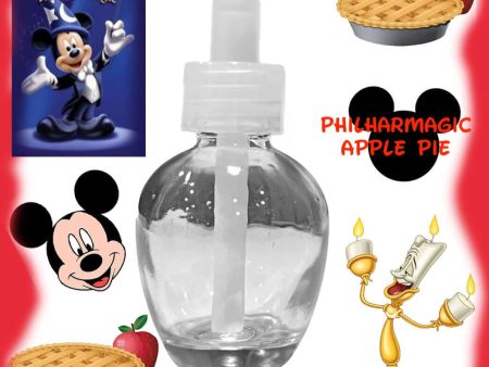 Mickey s Philharmagic Warm Apple Pie Wall Diffuser Fragrance Refill Be Our Guest Disney Fragrance Magic Kingdom (1oz) Supply