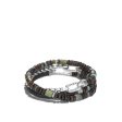 John Hardy Beaded Hybrid Triple Wrap Bracelet BMS900445 on Sale