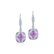 KWIAT Argyle Collection Amethyst and Diamond Earrings E-28441-0-AMEDIA-18KW Discount