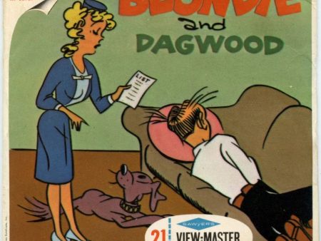 Blondie and Dagwood - View-Master 3 Reel Packet - 1960s - vintage (ECO-B537-S6A) Hot on Sale