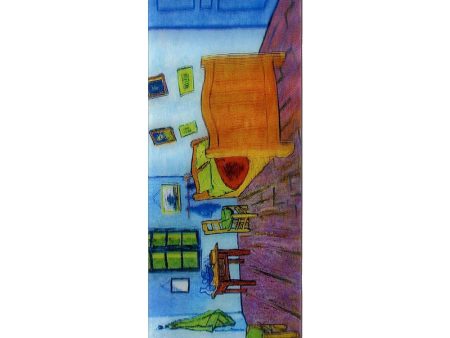 BEDROOM IN ARLES - VAN GOGH - 3D Lenticular Bookmark - NEW Fashion