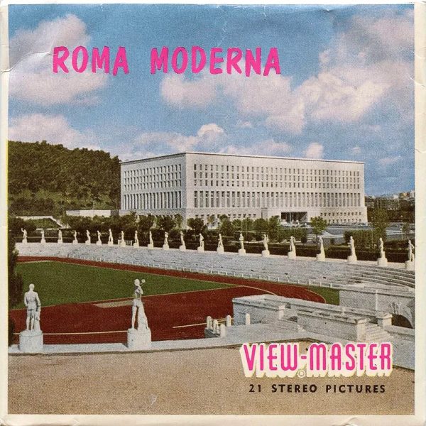 Roma Moderna - Vintage - View-Master - 3 Reel Packet - 1960s views (PKT-C036-S6E) Online Hot Sale