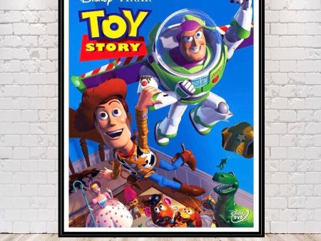 Toy Story Poster Disney Attraction Poster Hollywood Studios Poster Toy Story movie poster Vintage Disney Poster Disneyland Poster Pixar For Sale