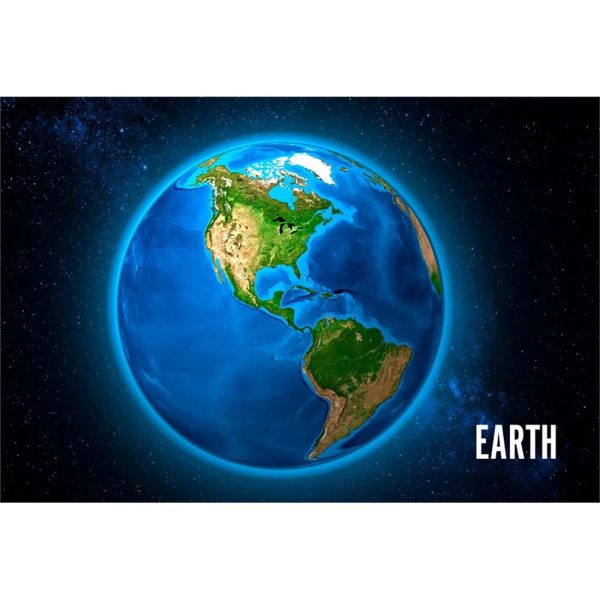 EARTH (AMERICA) - 3D Magnet for Refrigerator, Whiteboard, Locker Sale