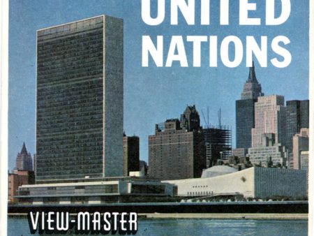 United Nations - View-Master - Vintage - 3 Reel Packet - 1950s views (PKT-A651) Hot on Sale