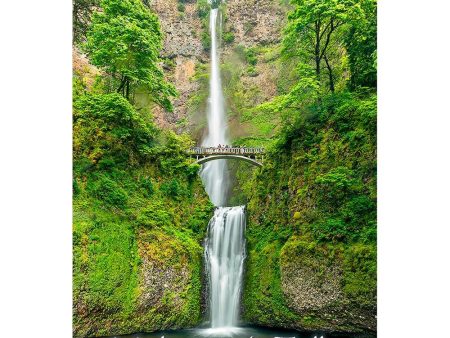 MULTNOMAH FALLS - 2 Image 3D Flip Magnet for Refrigerators, Whiteboards, and Lockers - NEW Hot on Sale