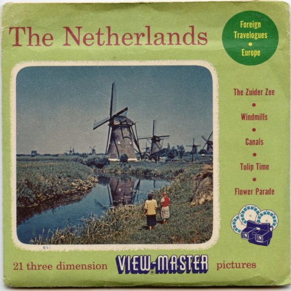 The Netherlands - View-Master - 3 Reel Packet - 1950s views - vintage - (PKT-NETH-S3) Online now