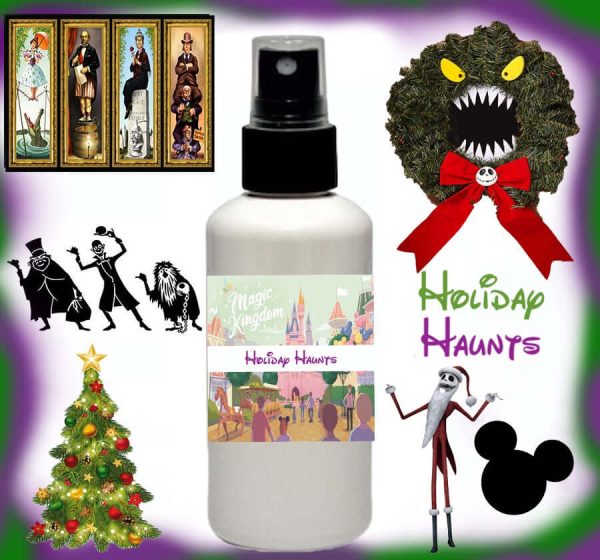 Holiday Haunts Fragrance Spray Bottle Disney Haunted Mansion Fragrance Spray on Sale