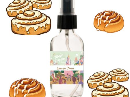 Jeoffrey s Cinnabun Fragrance 2 oz Spray Bottle Room Spray Body Spray Disney Fragrance Summer Scent Magic Kingdom scents Disney spray Supply