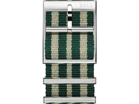 Ball Nato 21mm Green Strap Fashion