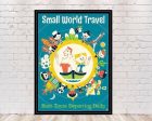 It s A Small World Poster Vintage Disney Poster Disney World Poster  Sizes 8x10, 11x14, 13x19 Magic Kingdom Fantasyland Disneyland Poster on Sale