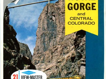 Royal Gorge - View-Master 3 Reel Packet - 1960s views - vintage- (PKT-A323-S6A) For Sale