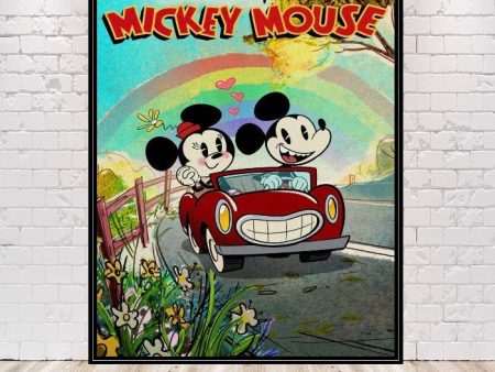 Mickey and Minnies Runaway Railway Poster Mickey Mouse Poster 8x10, 11x14, 13x19, 16x20 18x24 Hollywood Studios Poster Vintage Disney Poster Hot on Sale