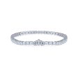 KWIAT Riviera Collection Tiara Diamond Tennis Bracelet B-15696-GROUP-PLAT Online now