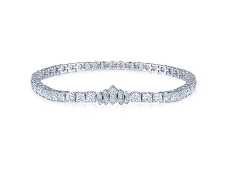 KWIAT Riviera Collection Tiara Diamond Tennis Bracelet B-15696-GROUP-PLAT Online now