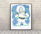 Buzz Lightyear Poster Vintage Disney Poster Andy s Room Poster Andy Drawing Toy Story Disney World Poster Attraction Poster Toy Story Land on Sale